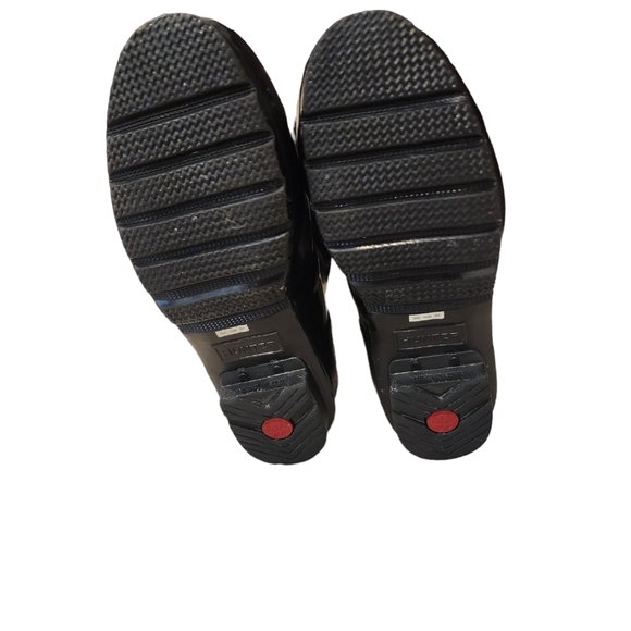 Hunter Tall Black Gloss Adjustable Boots 8 - Picture 9 of 16